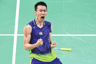Gold hopes rest on Chong Wei